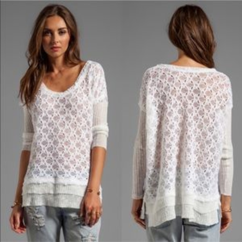 Free People Windows to My Soul Pullover Sweater